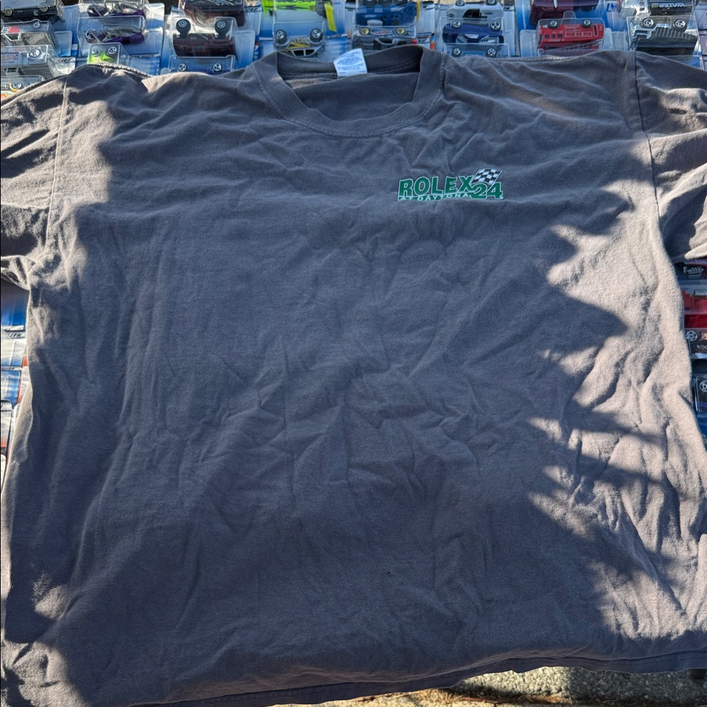 Rolex Dark Gray Mens Short Sleeve Tee